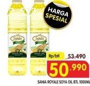 Promo Harga SANIA Royale Soya Oil 1000 ml - Superindo