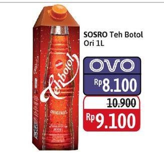 Promo Harga Sosro Teh Botol Original 1000 ml - Alfamidi