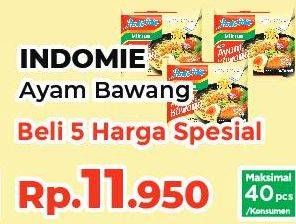 Promo Harga INDOMIE Mi Kuah Ayam Bawang 69 gr - Yogya