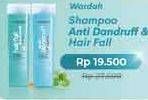 Promo Harga WARDAH Shampoo Anti Dandruff, Hairfall Treatment 170 ml - Alfamidi