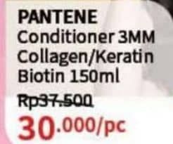 Promo Harga Pantene Conditioner Miracle Collagen Repair, Biotin Strength, Keratin Glow 150 ml - Guardian
