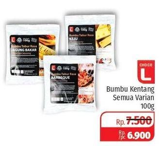 Promo Harga CHOICE L Bumbu Tabur Rasa All Variants 100 gr - Lotte Grosir