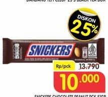 Promo Harga Snickers Oats 40 gr - Superindo