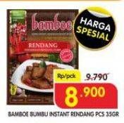 Promo Harga Bamboe Bumbu Instant Rendang 35 gr - Superindo