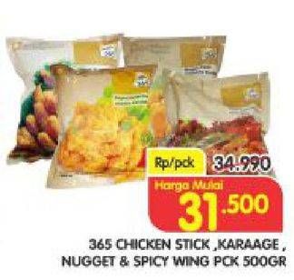 Promo Harga Chicken Nugget / Karaage / Stick / Spicy Wing 500gr  - Superindo