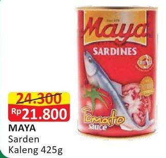 Promo Harga MAYA Sardines 425 gr - Alfamart