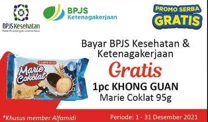 Promo Harga KHONG GUAN Marie Salut Cokelat 95 gr - Alfamidi