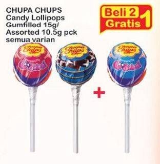 Promo Harga CHUPA CHUPS Lollipop Candy All Variants 15 gr - Indomaret