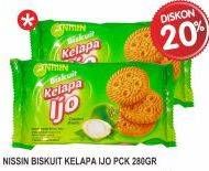 Promo Harga NISSIN Coconut Biscuits 280 gr - Superindo