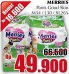 Promo Harga MERRIES Pants Good Skin M34, L30, XL26  - Giant