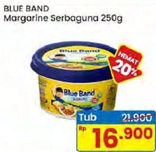 Promo Harga Blue Band Margarine Serbaguna 250 gr - Indomaret