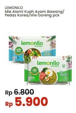 Promo Harga Lemonilo Mi Instan Ayam Bawang, Mi Goreng Rasa Pedas Korea, Mi Goreng 70 gr - Indomaret