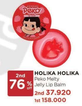 Promo Harga HOLIKA Peko Melty Jelly Lip Balm  - Watsons