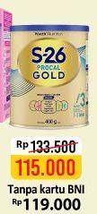 Promo Harga S26 Procal Gold Susu Pertumbuhan Vanilla 400 gr - Alfamart