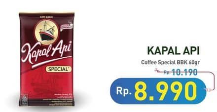 Promo Harga Kapal Api Kopi Bubuk Special 65 gr - Hypermart