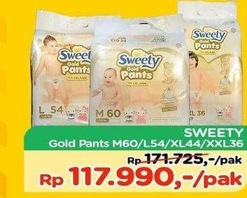 Promo Harga Sweety Gold Pants M60, L54, XL44, XXL36  - TIP TOP