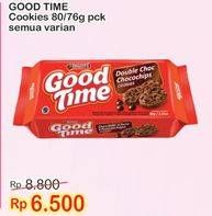 Promo Harga GOOD TIME Cookies Chocochips All Variants 80 gr - Indomaret
