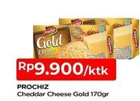 Promo Harga PROCHIZ Gold Cheddar 170 gr - TIP TOP