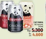 Promo Harga CAP PANDA Minuman Kesehatan All Variants 310 ml - LotteMart