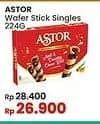 Promo Harga Astor Wafer Roll Single 224 gr - Indomaret