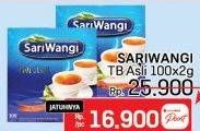 Promo Harga Sariwangi Teh Asli 185 gr - LotteMart