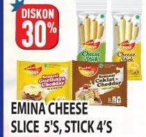 Promo Harga EMINA Cheese Slice/Stick  - Hypermart