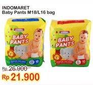 Promo Harga INDOMARET Baby Pants M18, L16  - Indomaret