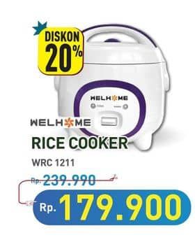 Promo Harga Welhome WRC-1211  - Hypermart