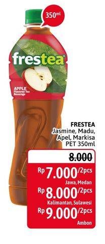 Promo Harga FRESTEA Minuman Teh Original, Green Honey, Apple, Markisa 350 ml - Alfamidi