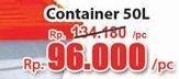 Promo Harga Lion Star Wagon Container 50L  - Hari Hari