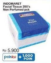 Promo Harga Indomaret Facial Tissue Non Perfumed 200 pcs - Indomaret