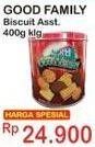 Promo Harga GOOD FAMILY Biscuit 400 gr - Indomaret