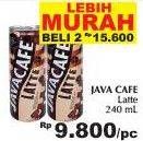 Promo Harga Java Cafe Minuman Latte 240 ml - Giant