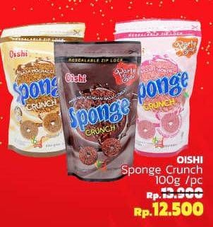 Promo Harga OISHI Sponge Crunch 100 gr - LotteMart