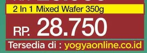 Promo Harga ASIA APILO Creamy Wafers 350 gr - Yogya