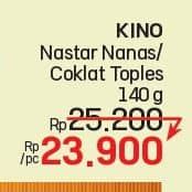 Promo Harga Kino Nastar Nanas, Chocolate 140 gr - LotteMart