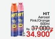 Promo Harga HIT Aerosol Orange, Pink Blossom 600 ml - LotteMart