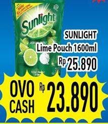 Promo Harga SUNLIGHT Pencuci Piring 1600 ml - Hypermart