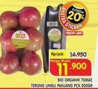 Promo Harga BIO ORGANIK Tomat/Terong Ungu  - Superindo