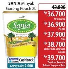 Promo Harga Sania Minyak Goreng 2000 ml - Alfamidi