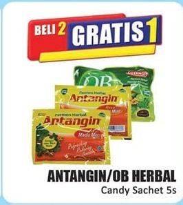 Promo Harga ANTANGIN Permen/OB HERBAL Candy   - Hari Hari