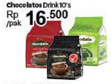 Promo Harga Chocolatos Chocolate Bubuk per 10 pcs - Carrefour