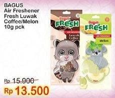 Promo Harga BAGUS Air Freshener Luwak Coffe, Melon 10 gr - Indomaret