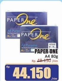 Promo Harga PAPERONE Kertas All Purpose A4 80 G 500 sheet - Hari Hari