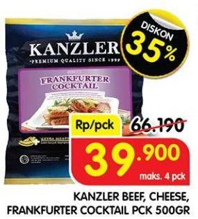KANZLER Beef, Cheese, Frankfurter Cocktail