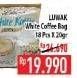Promo Harga Luwak White Koffie per 10 sachet 30 gr - Hypermart