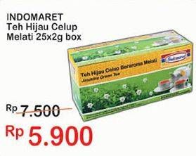 Promo Harga Indomaret Teh Celup Melati 25 pcs - Indomaret