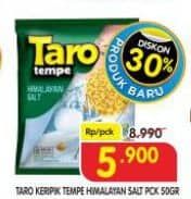 Promo Harga Taro Keripik Tempe Himalayan Salt 55 gr - Superindo