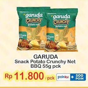 Promo Harga Garuda Snack Potato Crunchy Net Potato BBQ 55 gr - Indomaret