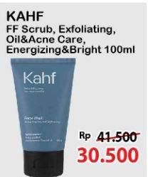 Promo Harga KAHF Facial Wash/Scrub  - Alfamart